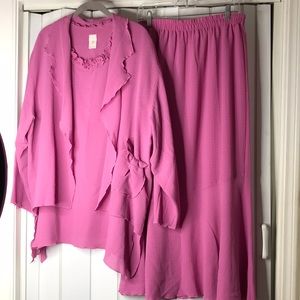 Three piece ensemble